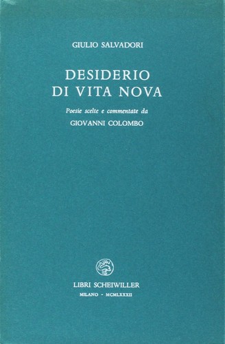 Desiderio vita nova - desiderio,