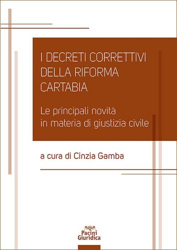 Libri decreti correttivi della - libri,