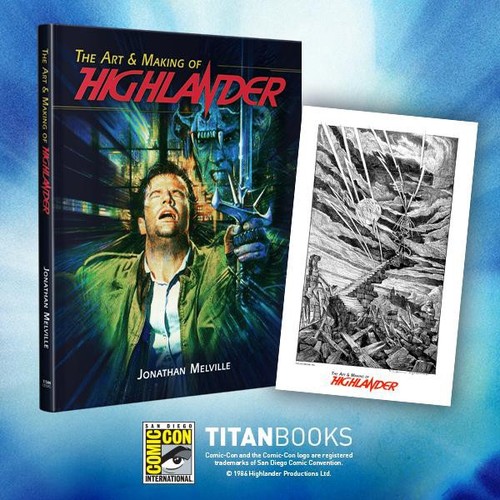 Titan books sdcc 2026 arte - books, l'arte